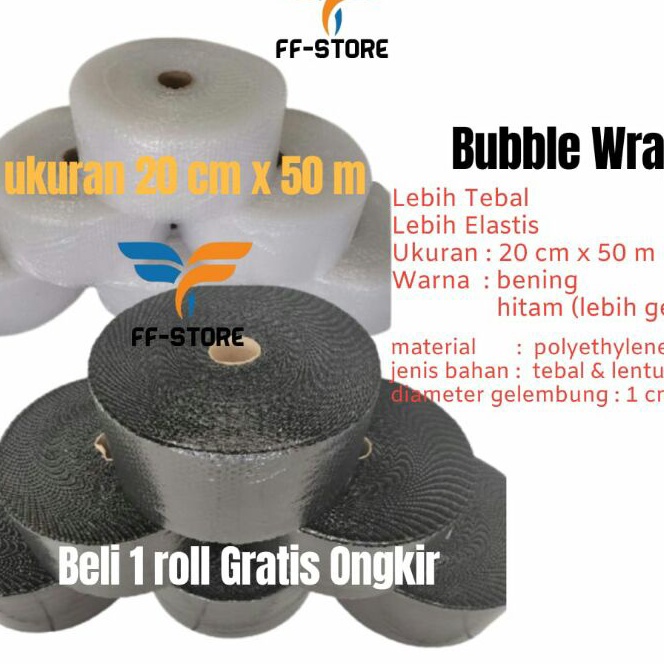 

Hemat 5Mx2Cm Bubble Wrap 2cm x 5M Bubble Wrap Bening Plastik Bubble Wrap Bubble Wrap Hitam Bandung