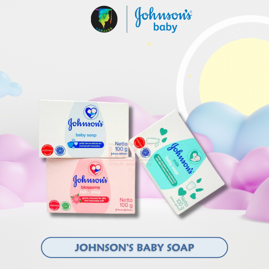 JOHNSON'S Baby Bar Soap / Sabun Bayi / Sabun Batang Johnson's Baby - 100gr