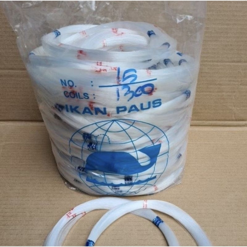 Tali Senar Pancing no.15/150 Ikan Paus