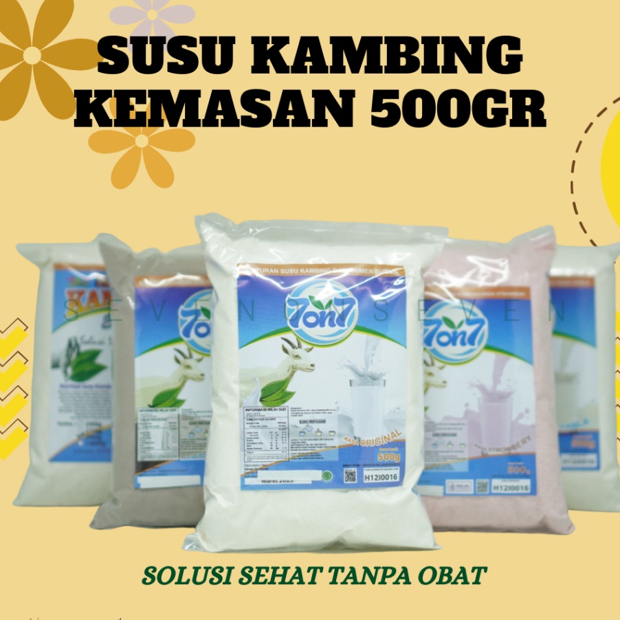 

LUAR BIASA Susu Kambing Bubuk Kemasan 5 gr