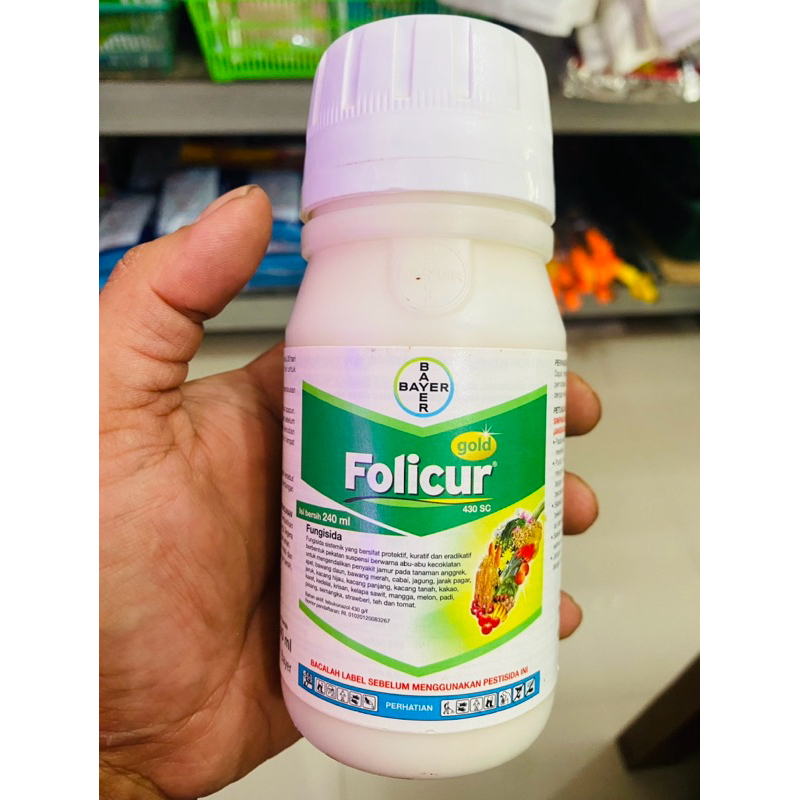 folicur 430sc obat fungisida sistemik kemasan 240ML obat pembuahan obat pengisian padi dan lain2