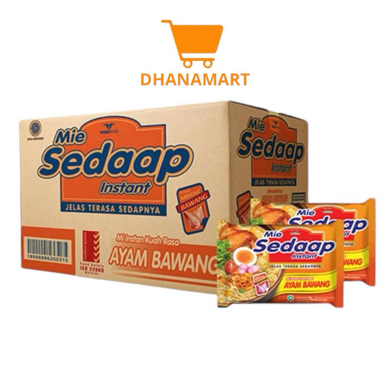 

1 DUS SEDAAP MIE MIE INSTANT AYAM BAWANG 70gr