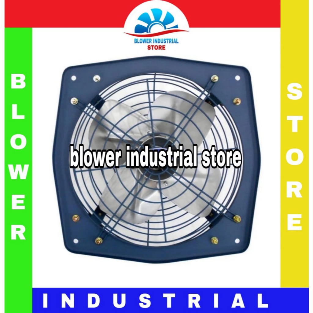 Blower Exhaust Fan 18 Inch 380 Volt 3 Phase Kipas Eksos Heksos Original CKE FTAC-45 Pabrik Industri 