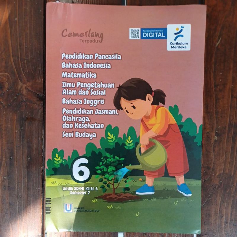 buku LKS Cemerlang kls 6 semester 2