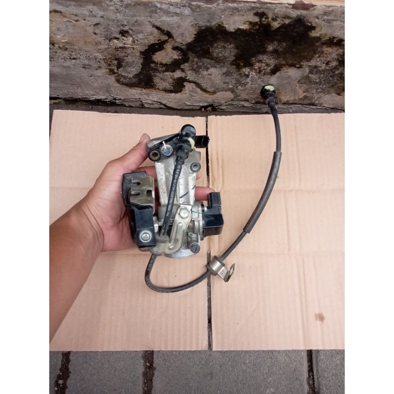 Throttle Body Injektor Karburator Honda Beat New Beat deluxe original copotan