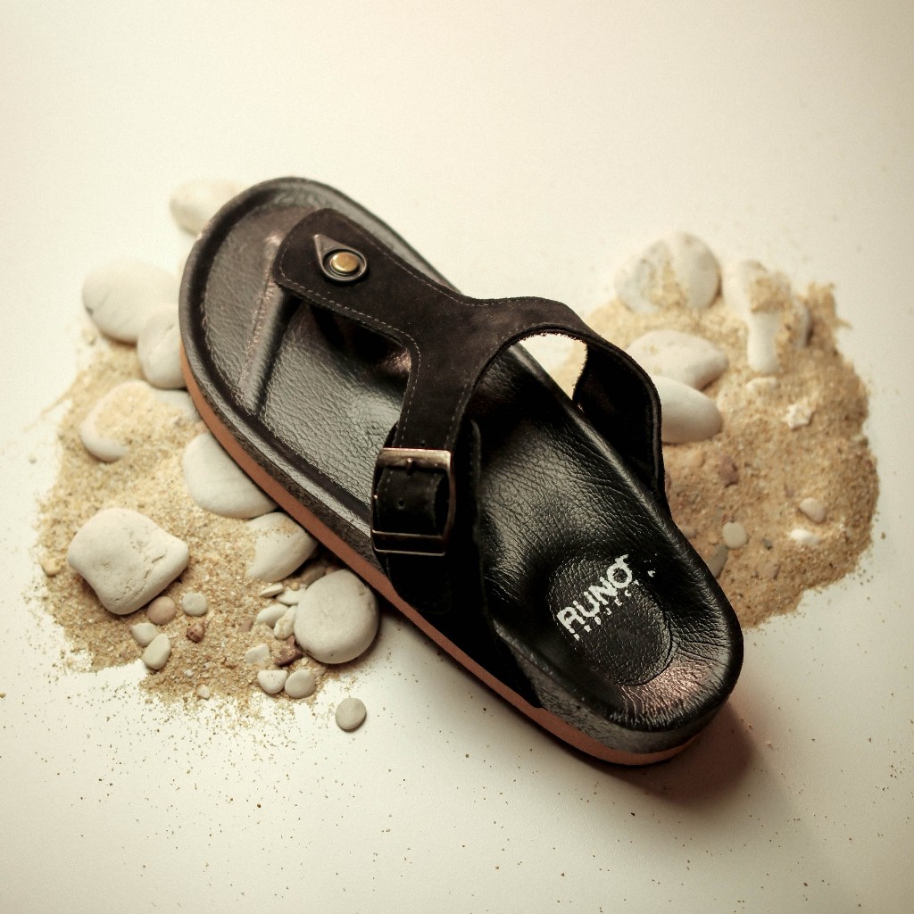Portland Classic Sole - Runo Project - Sendal Pria - Sandal Klasik Kasual Slide Pria