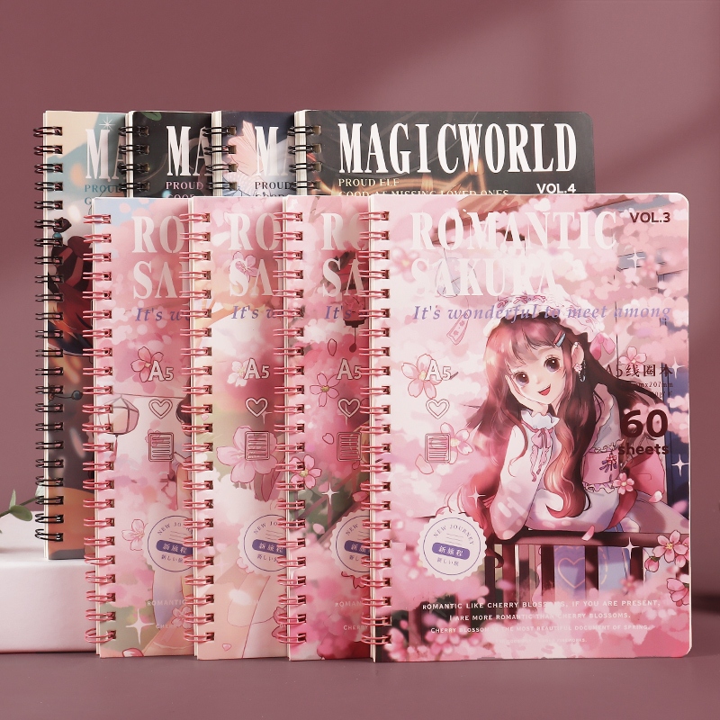 

NOTEBOOK AGENDA JURNAL A5 AESTHETIC /BUKU DIARY LUCU /BUKU CATATAN SPIRAL CANTIK /BUKU TULIS NOTE SEKOLAH KANTOR