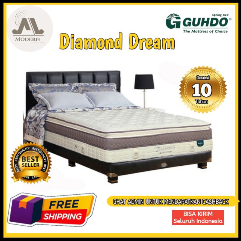 TERMURAH Springbed Guhdo Diamond Dream Set Legacy