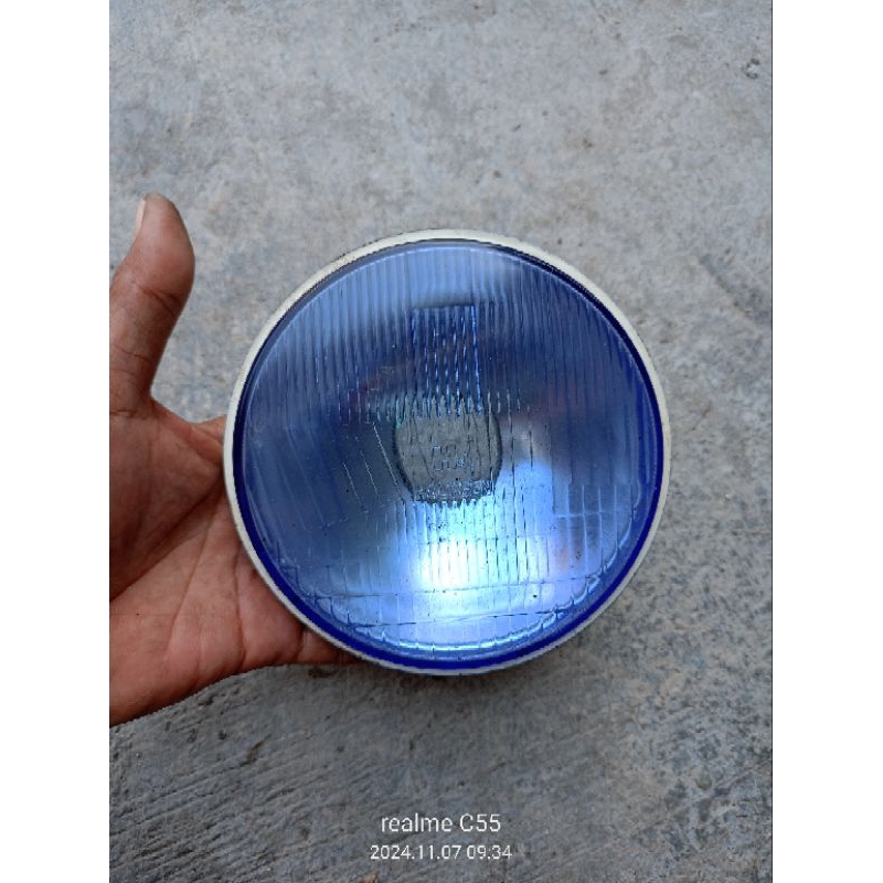 Reflektor Lampu Pesek Kaca Biru PNP Batok Pesek CB GL MP