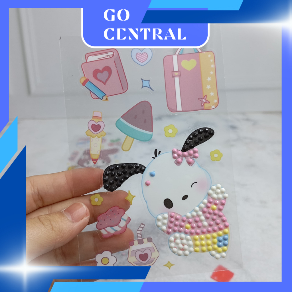 

GC Mainan Diy Diamond Sanrio Bisa Jadi Gantungan/Mainan Manik Manik Diamond Pen Beads Kuromi Melody Cinnamoroll Pompompurin