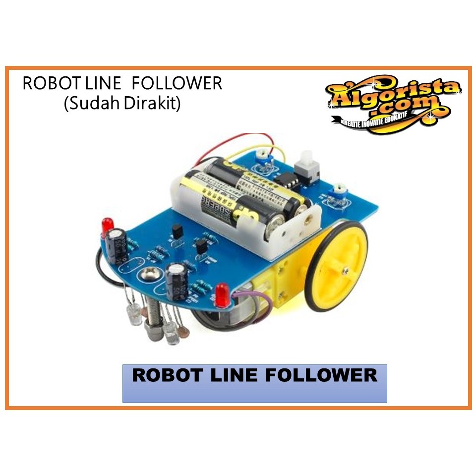 Robot line follower  (SUDAH DIRAKIT)