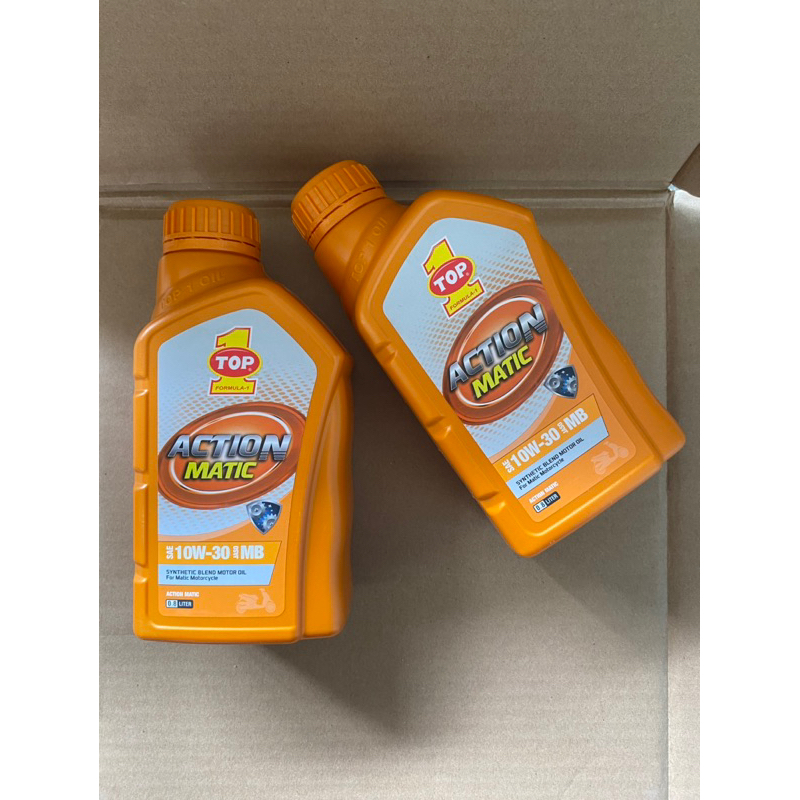 oli mesin motor matic Top 1 Sae 10W-30 800ml