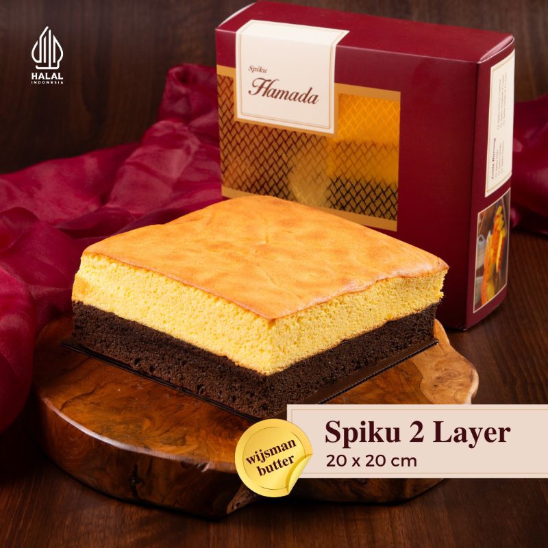 

Spiku 2 Layer Original - Kue Lapis Surabaya Uk 20x20cm