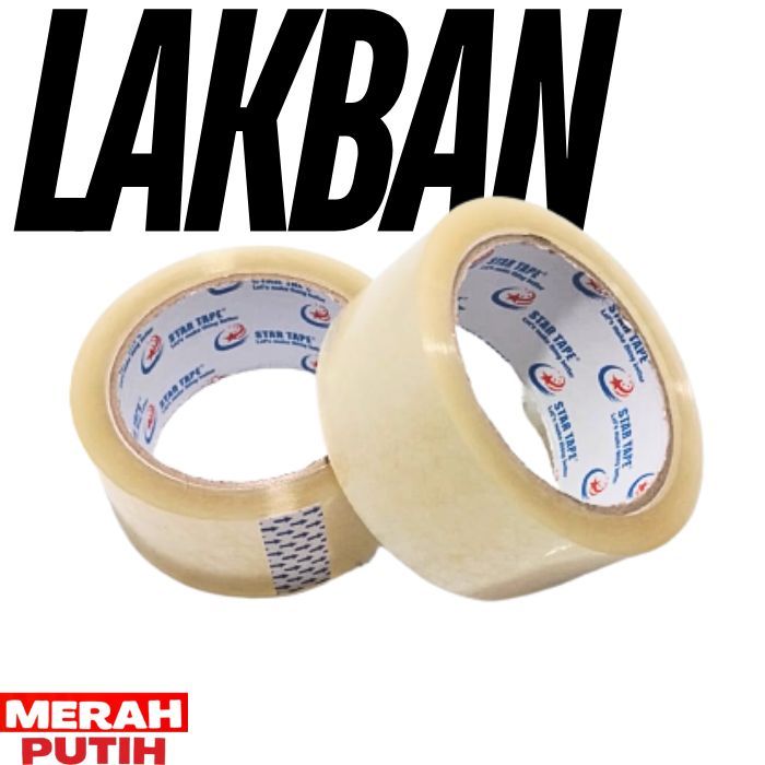 

Lakban Bening 45 mm x 72 Yard