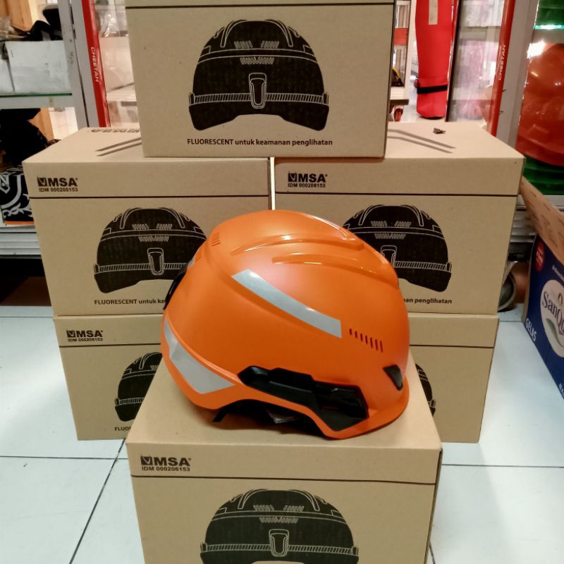 Helm MSA Climbing H1 / Helm Rescue MSA V-GARD / Helm Safety MSA