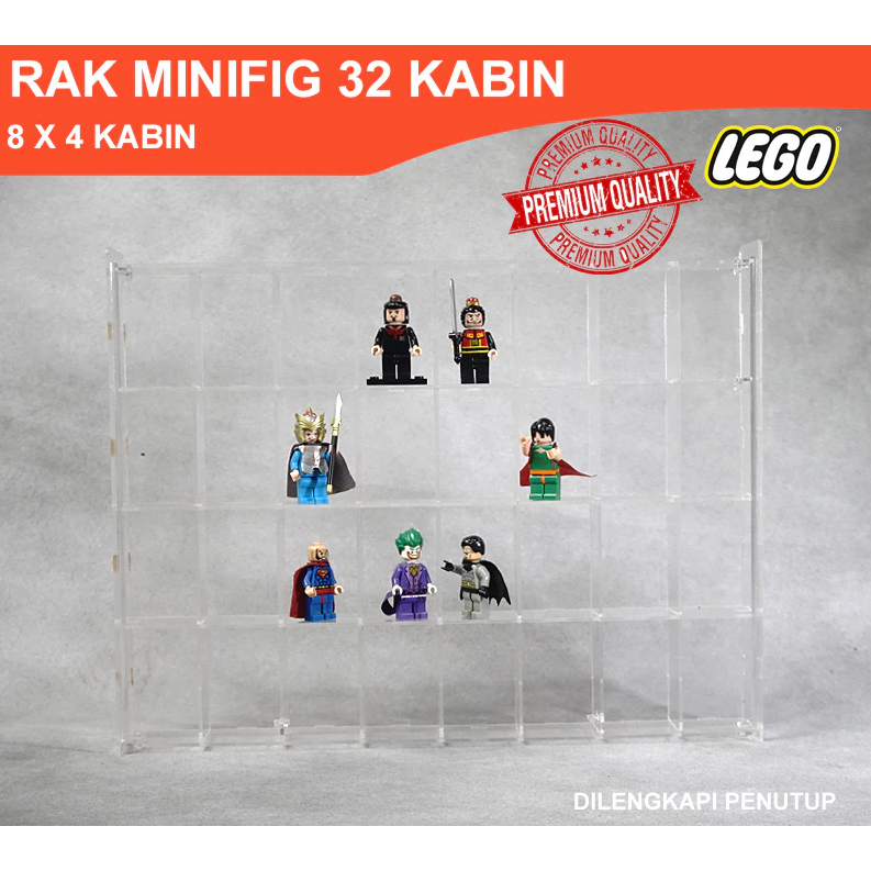 Rak LEGO Minifig Akrilik Display Minifigure