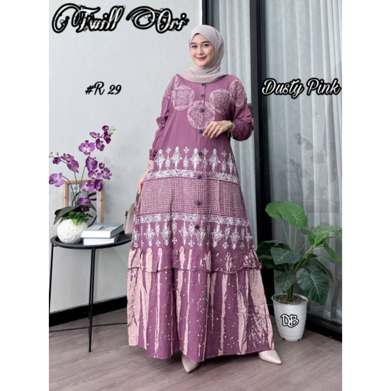 GAMIS TWILL ORI || REMPEL KANCING ||