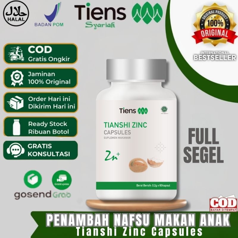 Tiens Nutrisi Penambah Nafsu Makan | Suplemen Anak