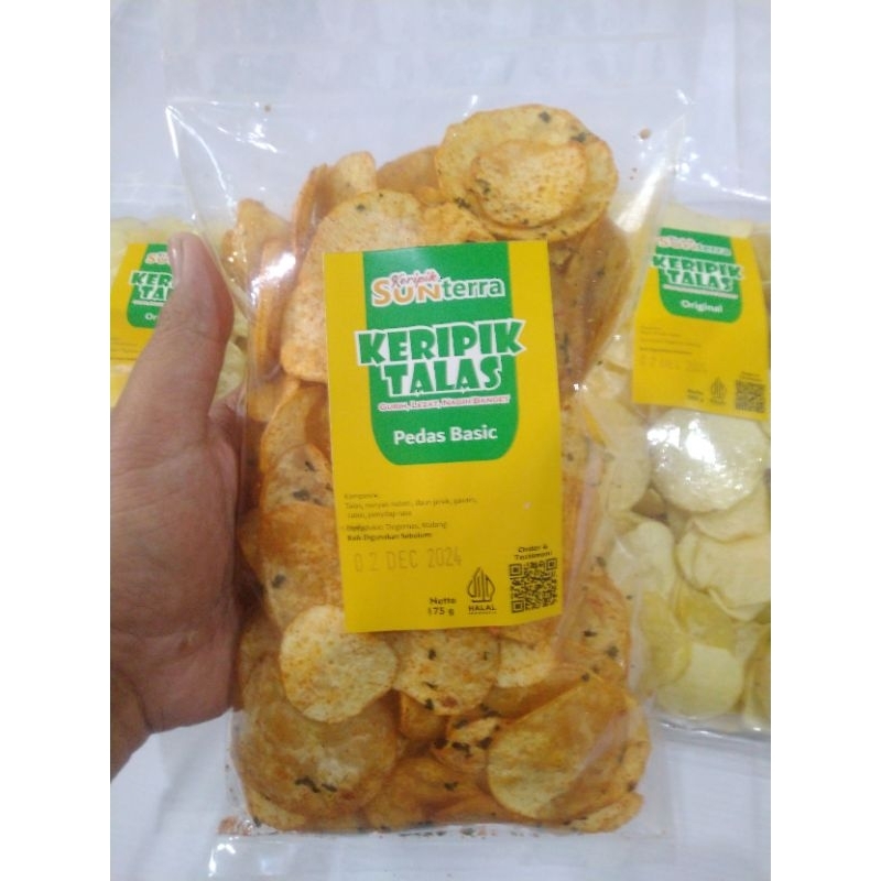 

Keripik Talas Pedas Basic 175gr