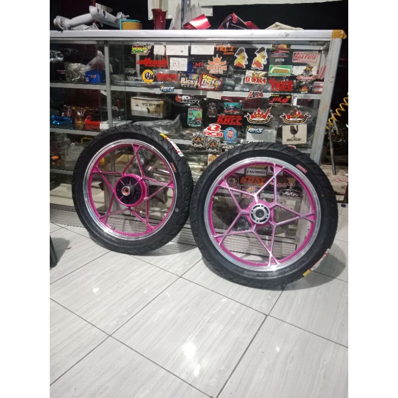 velg bintang ring 18 kondisi baru fulset ban rx king