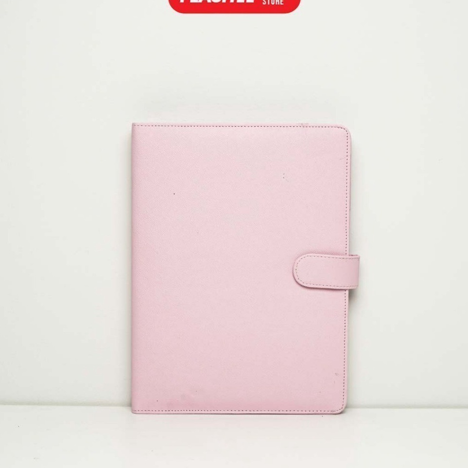 

KODE G34V Flashee Binder Polos Eksklusif A5 Pink Muda 2 Ring Agenda A5 Polos 2 Ring Binder A5 Polos Eksklusif