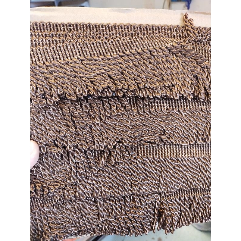 Renda Rumbai PLINTIR Gorden/ Sajadah 6 cm @15 meter SJ