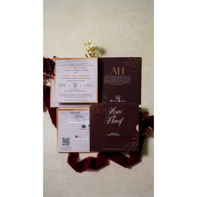 

CUSTOM INVITATION MODEL AMPLOP SLIDING SINGLE (HARDCOVER)