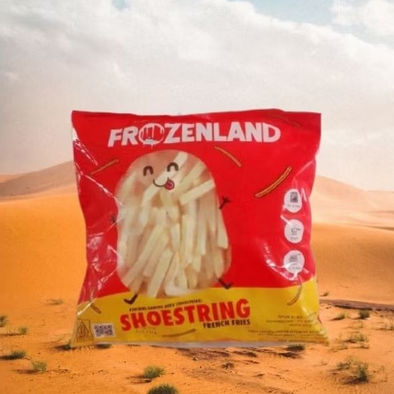 

Kentang Shoestring Frozenland 500 gram