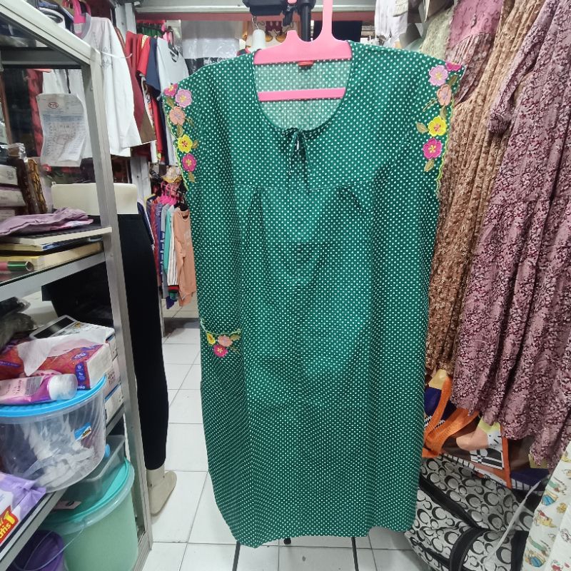 DASTER YKS BORDIR KATUN JEPANG PREMIUM MERK YUNYUN.