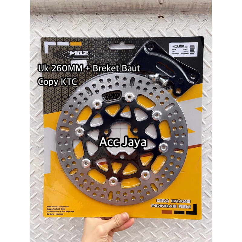 Disc Piringan Cakram Lebar Besar 260MM Motor Mio J / Mio M3 / Mio GT / Soul GT 115 / Fino 115 / Xrid