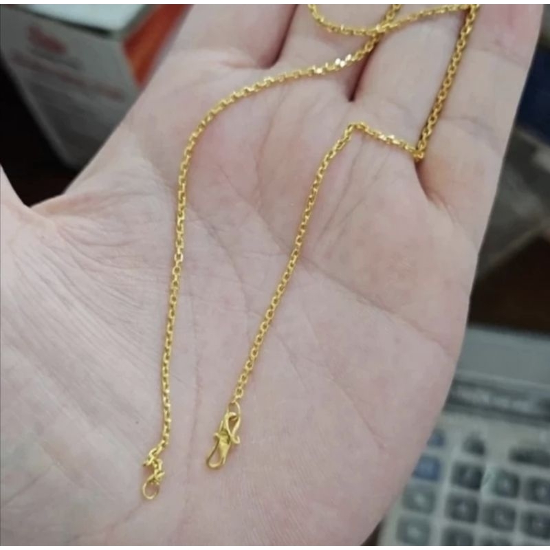 Kalung Emas Asli 24K berat 4gram