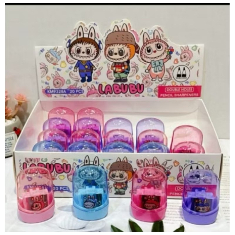 

Harga Grosir 20pcs Labubu sharpener rautan serutan stationary rautan pencil trendy viral cute lucu alat tulis kantor anak kecil pelajar sekolah ATK atk