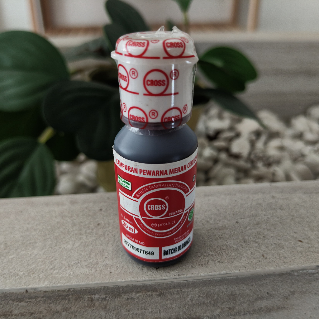 

Pewarna Makanan Cross/Food Coloring Cherry Red 20ml