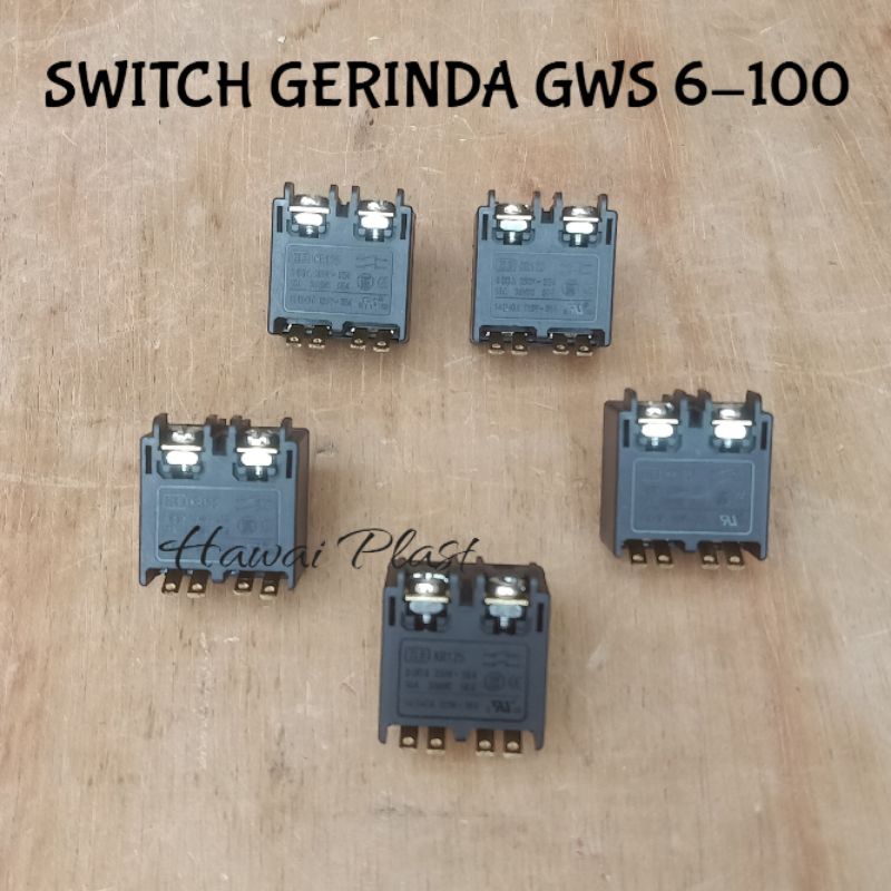 Switch Saklar Gerinda GWS6-100 GWS060 GWS5-100