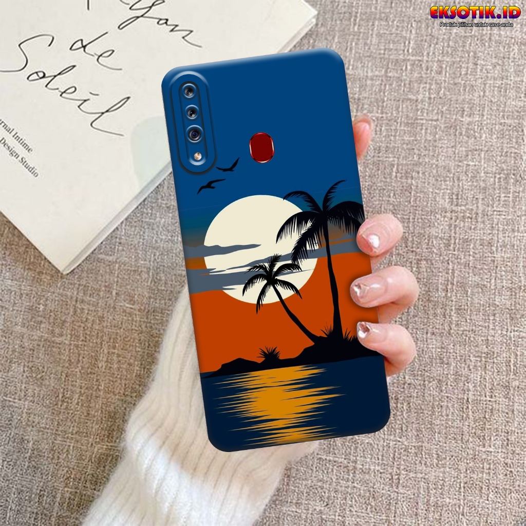 Case Samsung A20s - Casing Samsung A20s - Fashion Case - Silikon Samsung A20s  - Motif Keren Dan Luc
