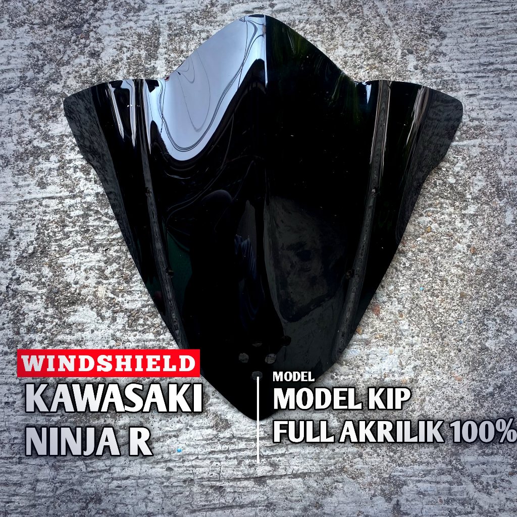 Visor Windshield Ninja R Model KIP VISOR Ninja R Ninja SS