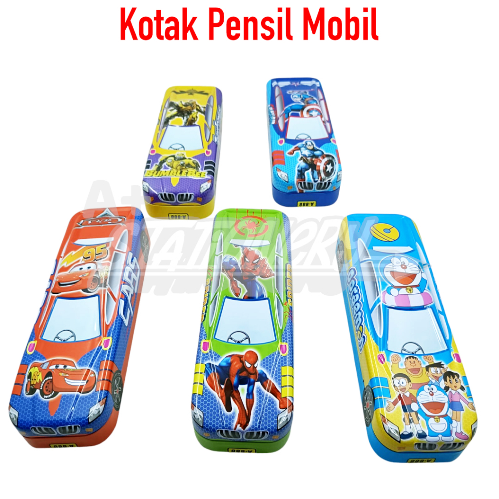 

[A+] Kotak Pensil Mobil Kaleng | Tempat Pensil Kaleng Mobil Murah | Tepak Pensil | Pencil Case