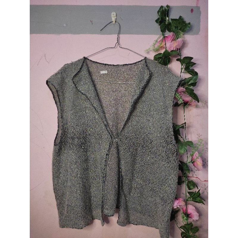 Blazer rajut / vest rajut / luaran baju rajut