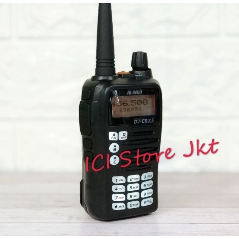 HT Alinco DJ CRX 5 Dualband VHF dan UHF