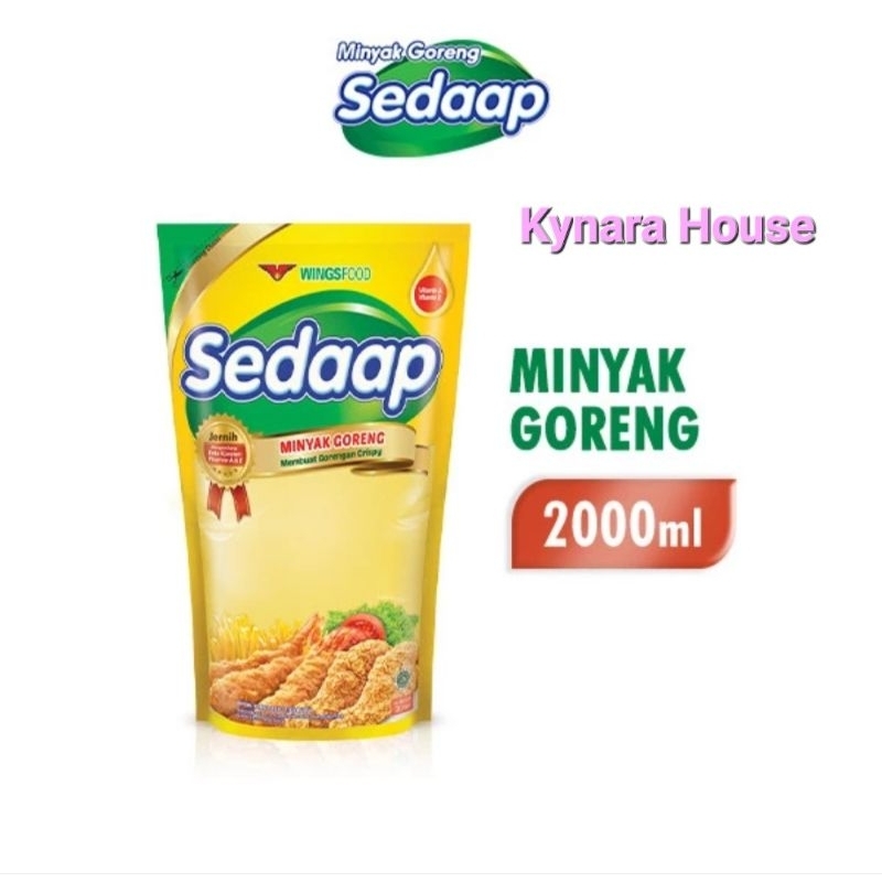 

Minyak Goreng Sedaap Pouch 2 Liter