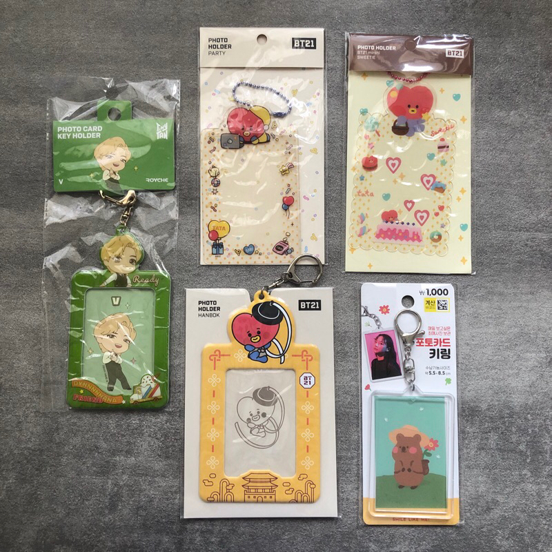 PC Holder BT21 Tinytan Daiso Korea Ready Stock