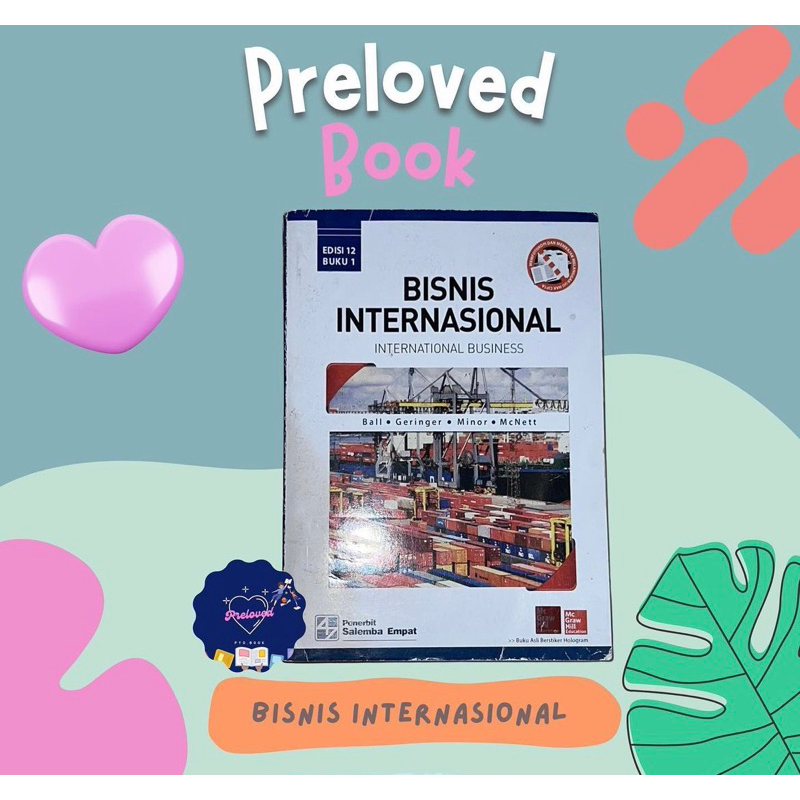 

Preloved Bisnis Inteenasional edisi 12 buku 1- Donald A. ball
