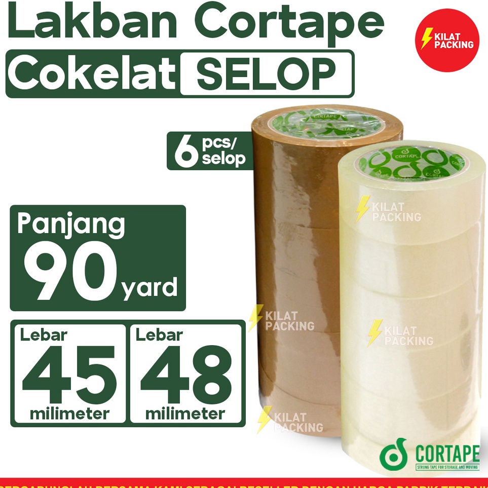 

ART V7F4 Lakban Solasi Cortape Plakban Selotip Lakban Ekonomis Termurah Selop