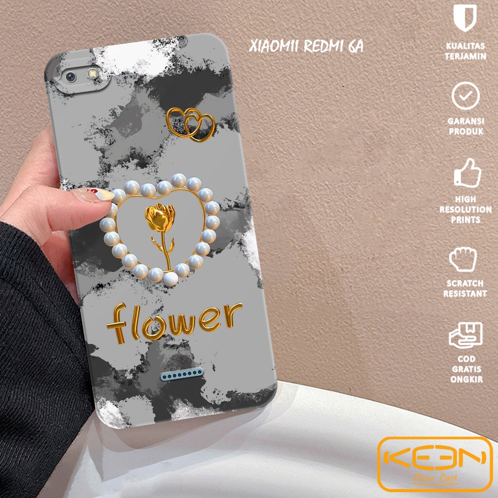 Case Xiaomi Redmi 6A - Casing Hp Xiaomi Redmi 6A Motif Lovely - Softcase Xiaomi Redmi 6A - Softcase 