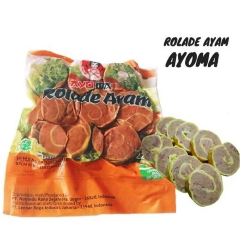 

Ayoma rolade ayam 450gr