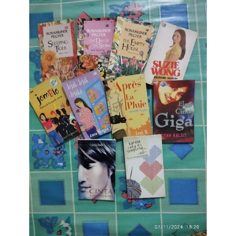 Variasi Novel; SLEEPING TIGER, THE DAY OF THE STORM, THE EMPTY HOUSE, SUZIE WONG,  JOMBLO, R 'n B: L