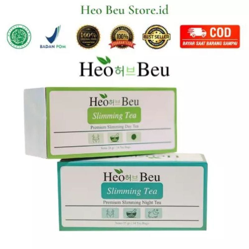 

Teh Heo Beu | Heo Bou Tea Minuman Teh Pelangsing Original BPOM | Heo Beu Sliming Tea Original