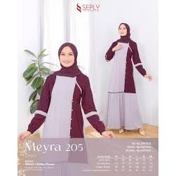 GAMIS SEPLY MEYRA 205 WARNA GREY, GREEN