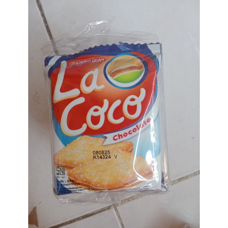

Biskuit Khong guan La Coco isi 10 pcs