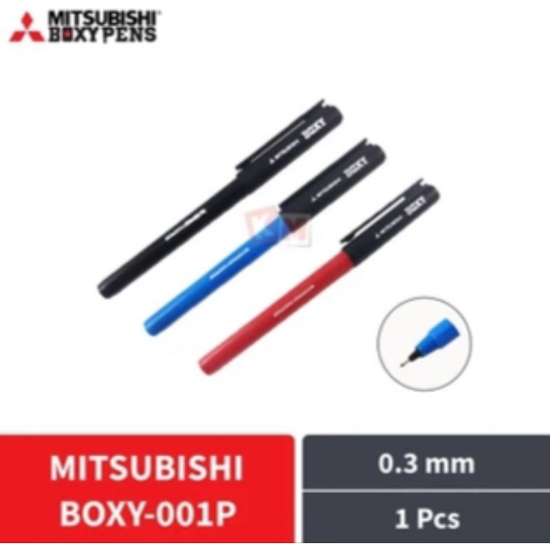

MITSUBISHI BOXY 001P BALLPOINT PEN PULPEN BOXI JADUL